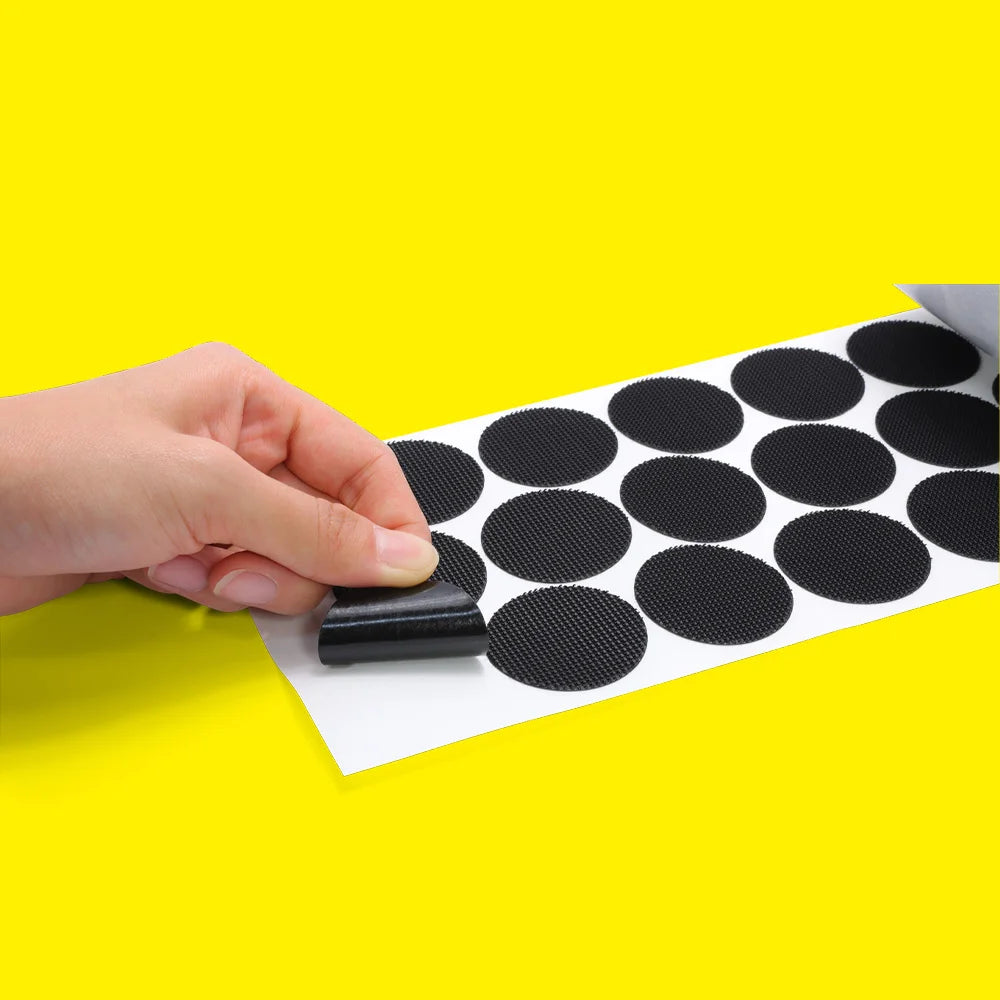 Factory Custom Waterproof Small Circle Dots Stickers Tapes Adhesive Hook and Loop Tape Dots for School Office Home DIY