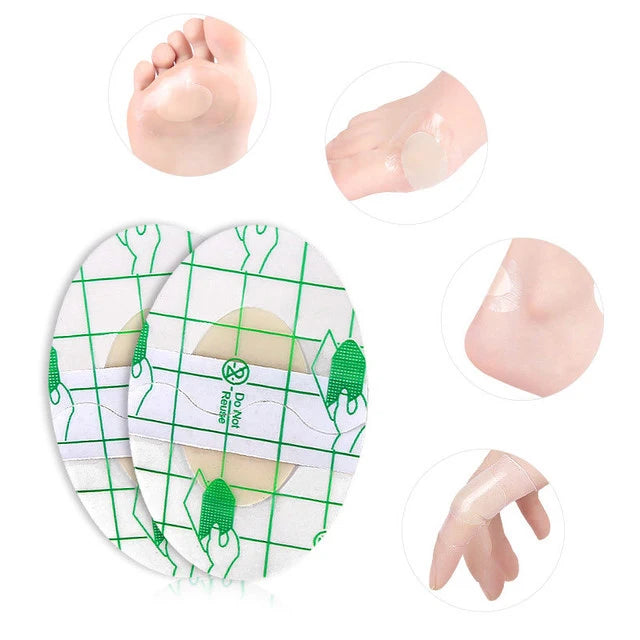 Hydrocolloid Invisible Anti Abrasion Heel Patch Foot Patch Back Heel Sticker Foot Blister Patch
