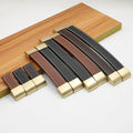 Latest Design Leather Handles Brown Handles Cabinet Door Handles Furniture Hardware Wardrobe Single Hole Black Leather Handles