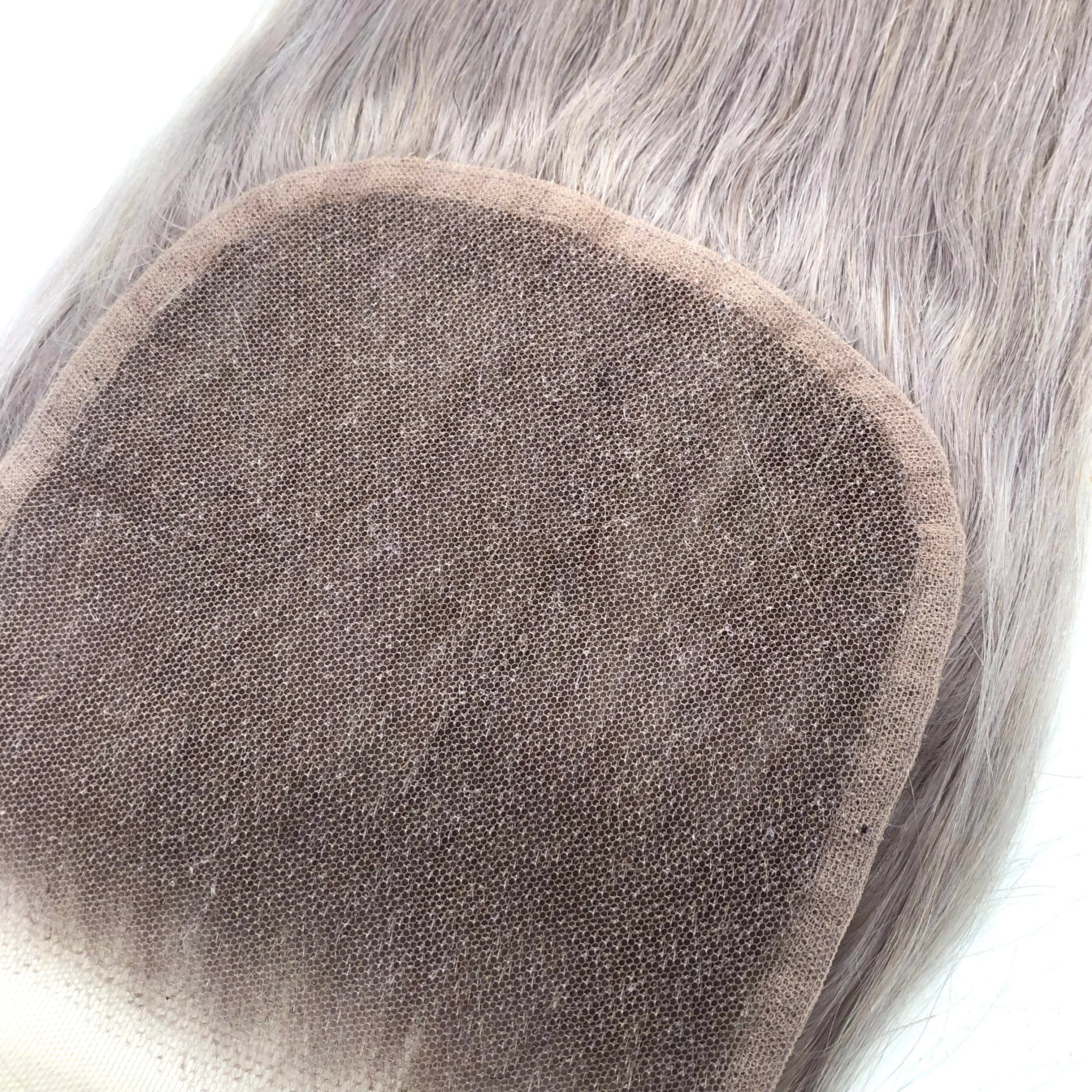 Longfor 5x5 16inch Best Quality Hidden Knots Remy Raw Human Hair Transparent hd Lace 5*5 Silk Base Closure