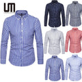 Liu Ming Hot Selling Products 2025 Spring Summer Men Clothing Casual Business Long Sleeve Plus Size 5XL Shirts