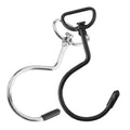 Manufacturer Custom 360mm Other Material Chrome J Shape Combination Style Swivel Hanging Hook D Ring Model 16 Black Finish