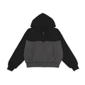 Unisex High Quality Brand Design Sweatshirts Zipper-Up Oversize Vintage Cut Sew Hoodie Custom Patchwork 3D Embroidered