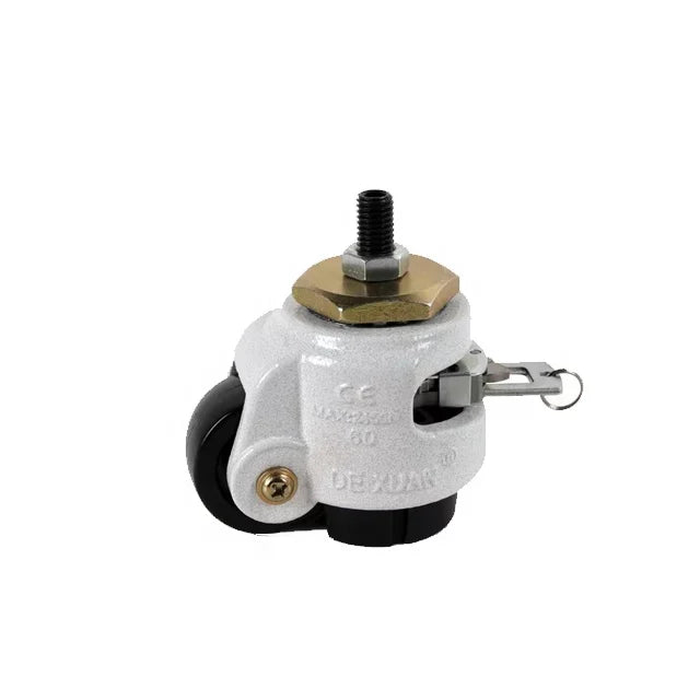 GDR-60S Ratchet Leveling Casters Easy Leveling Furniture Casters for Hospital Warehouse Workshop Furniture