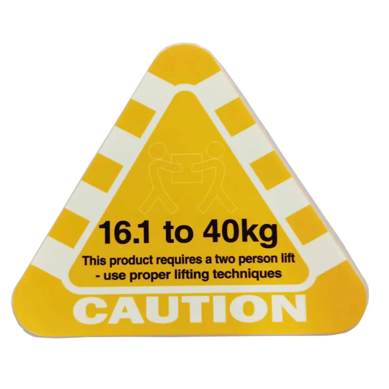 Custom Eco-Friendly Light Weight Die Cut Polystyrene Foam Board Caution Sign Anti-Wind Education Family Interaction Use Triangle