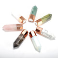 Wholesale Natural Crystal Oil Bottle Healing Crystal Perfume Bottle Gemstone Gifts for Women