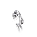 Hot Sale Wholesale Vintage Winding Ring Silver Opening Resizable Rings for Women Jewelry 2021