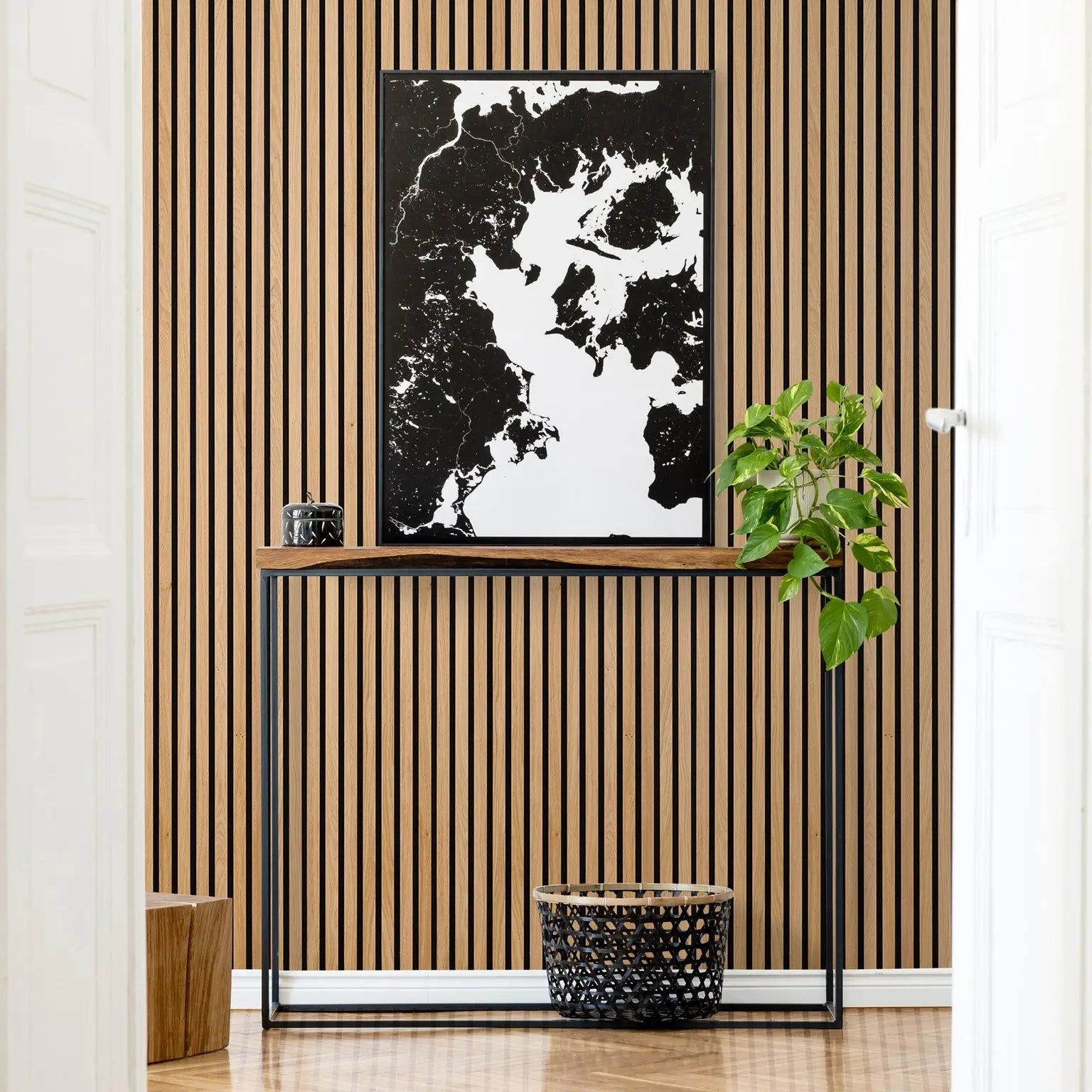 Factory Direct Akupanel and PET Felt Backing MDF Rustic Wood Veneer Acoustic Panel Wooden for Indoor Decoration