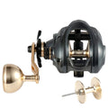 Lurekiller Sea Monster 400HG Slow Jigging Reel Baitcasting Reel 12kg Drag Double Spools Saltwater Casting Reel