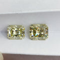 On Sale Color Loose Moissanite Dropshipping Radiant Cut Yellow Color for Jewelry