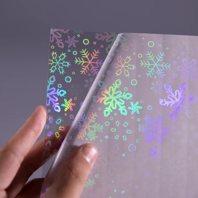 Soft Touch Translucent Moisture Proof Cold Laminating Film Excellent Eco-friendly A4 Size Holographic Lamination Supermarket