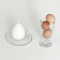 Single Hole Egg Shape Candle Molds Scented Candle Making Silicone Gypsum Mold Plaster Molding Mousse Cake Wax Soap Pastry Mould
