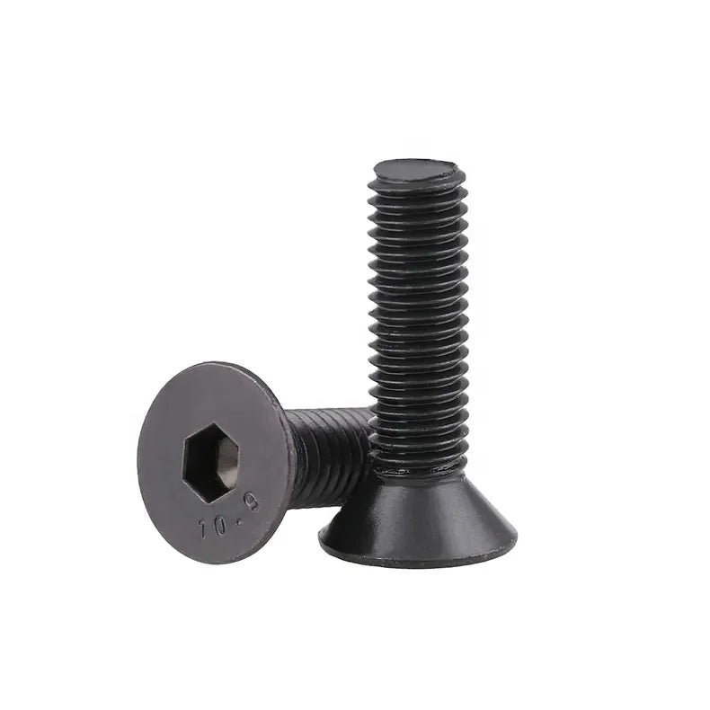 CSK Head Grade10.9 12.9 Black DIN 7991 Socket Flat Head Countersunk Head Hex Socket Screw