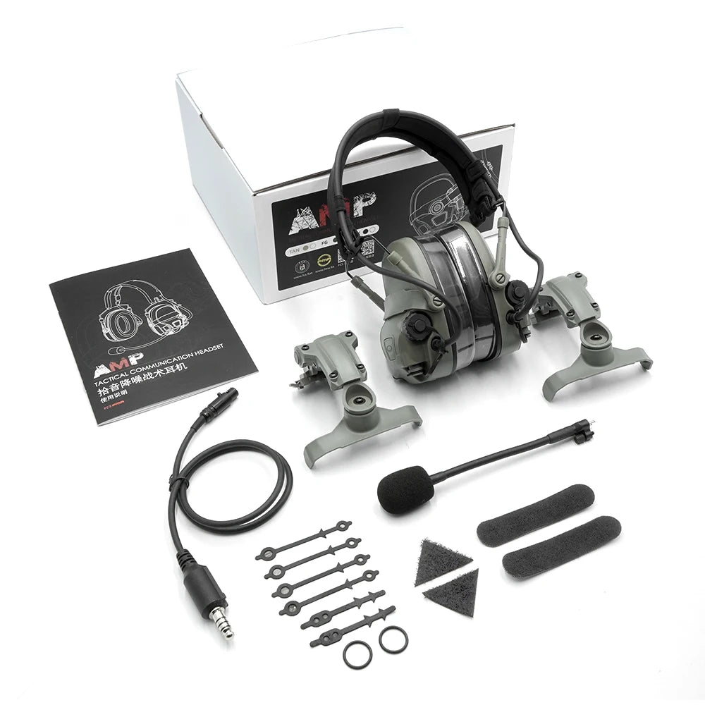 FCS AMP Headset with V60 PPT
