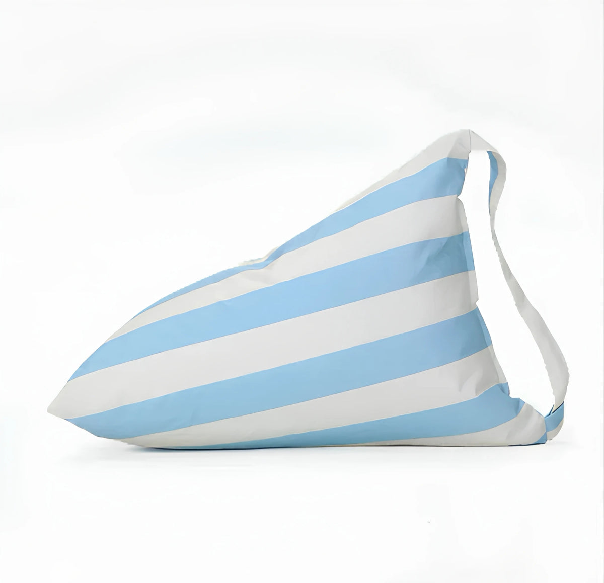 Wholesale Triangle Beach Bean Bag Cover Summer Pillow Bag Easy Carry Water Resistant Custom Color Removable Cover Bean Bag MegaBDM