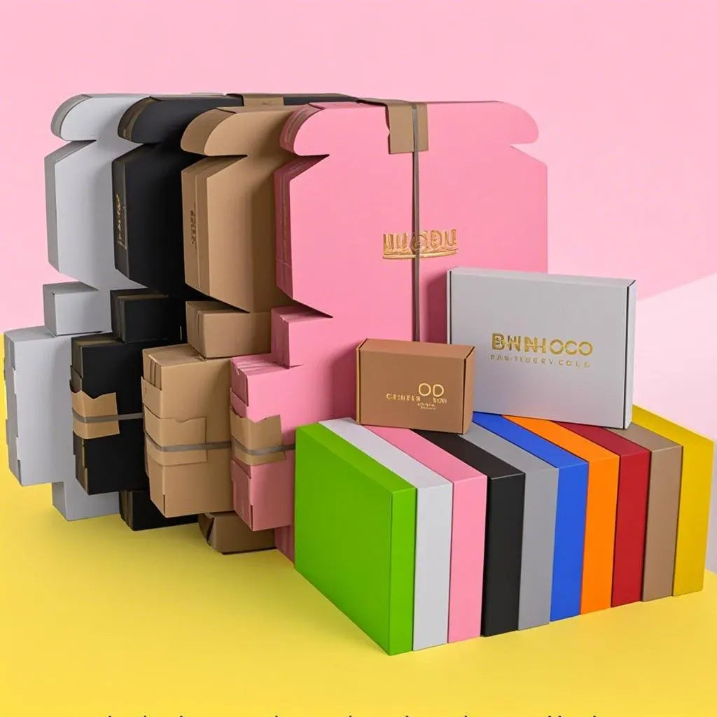 Snap-Lock Corrugated Mailer Box Easy-to-Close Parcel Box for Quick Packaging