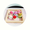 Spring Cute Flower Basket Resin Flat Back Cabochons for Hairpin Scrapbooking DIY Jewelry Craft Decoration Accessories