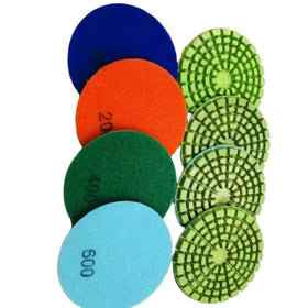 Factory Hot Sell Durable Wet Flexible Diamond Polishing Pads for Marble Granite