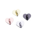 Alloy Finger Ring Grip for Cell Phone Metal Heart Charm Stand with Adhesive Low Price Phone Accessory