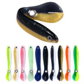 10cm/6g 6pcs/bag Wholesale HENGJIA Loach Soft Fishing Lure Set Swimbait Fishing Accessories