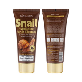 KORMESIC Private Label Facial Cleanser Silicone-Free Deep Cleansing Oil Control and Vitamin C Snail Collagen Face Wash