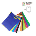 huahao Recycled Ecological Colorful Waterproof Custom Die Cut Gift Tnt Non Woven Shopping Bag Bolsas Ecologicas