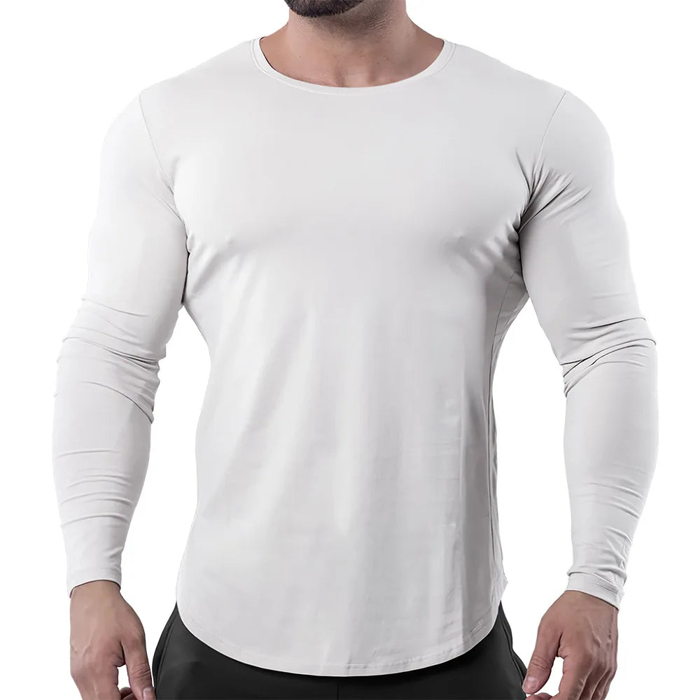 Men's Tshirt Men Custom Short Sleeve Breathable Sport Running Fitness Shirts Muscle Fit T Shirt