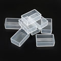 Transparent 3.6ml Empty Watercolor Full Pan Plastic 30*19*10mm Storage Art Kreation PC01T 500 Pcs/Pack