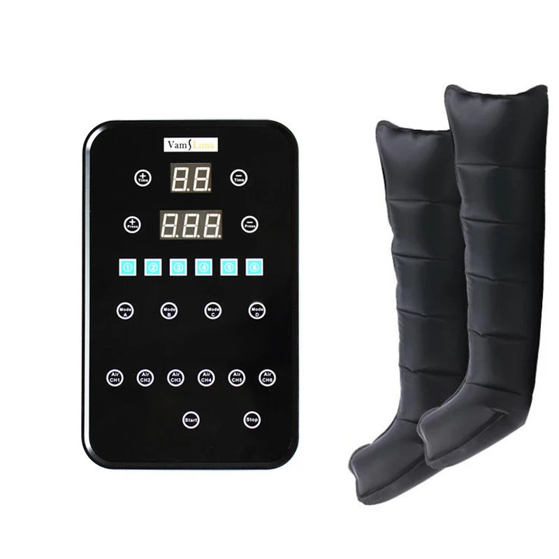 Air Leg Massager With Portable Air Compression Legs Therapy Recovery Boots Massage Machines for Athletes and Sports Recovery