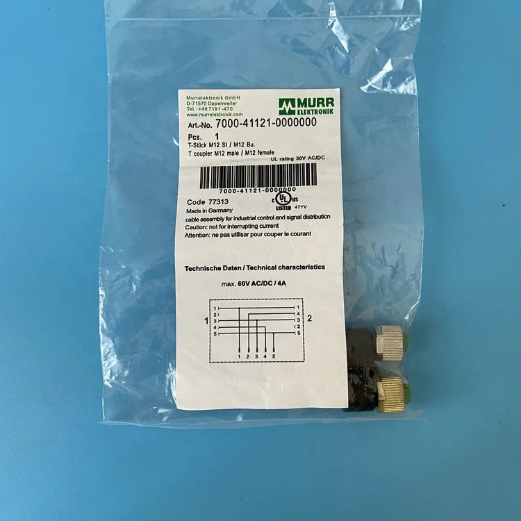 Murr Elektronik 7000-41121-0000000 7000-41131-0000000 7000-41181-0000000 7000-41135-0000000 T-Coupler  Y Connector