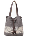 Printing Canvas Shoulder Bag Retro Casual Handbags Messenger Bags Shopper Shoulder Bag