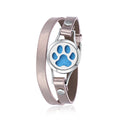 Dainty Stainless Steel Locket Aromatherapy Essential Oil Diffuser Bracelet for Unisex Casual/Sporty & Fashionable
