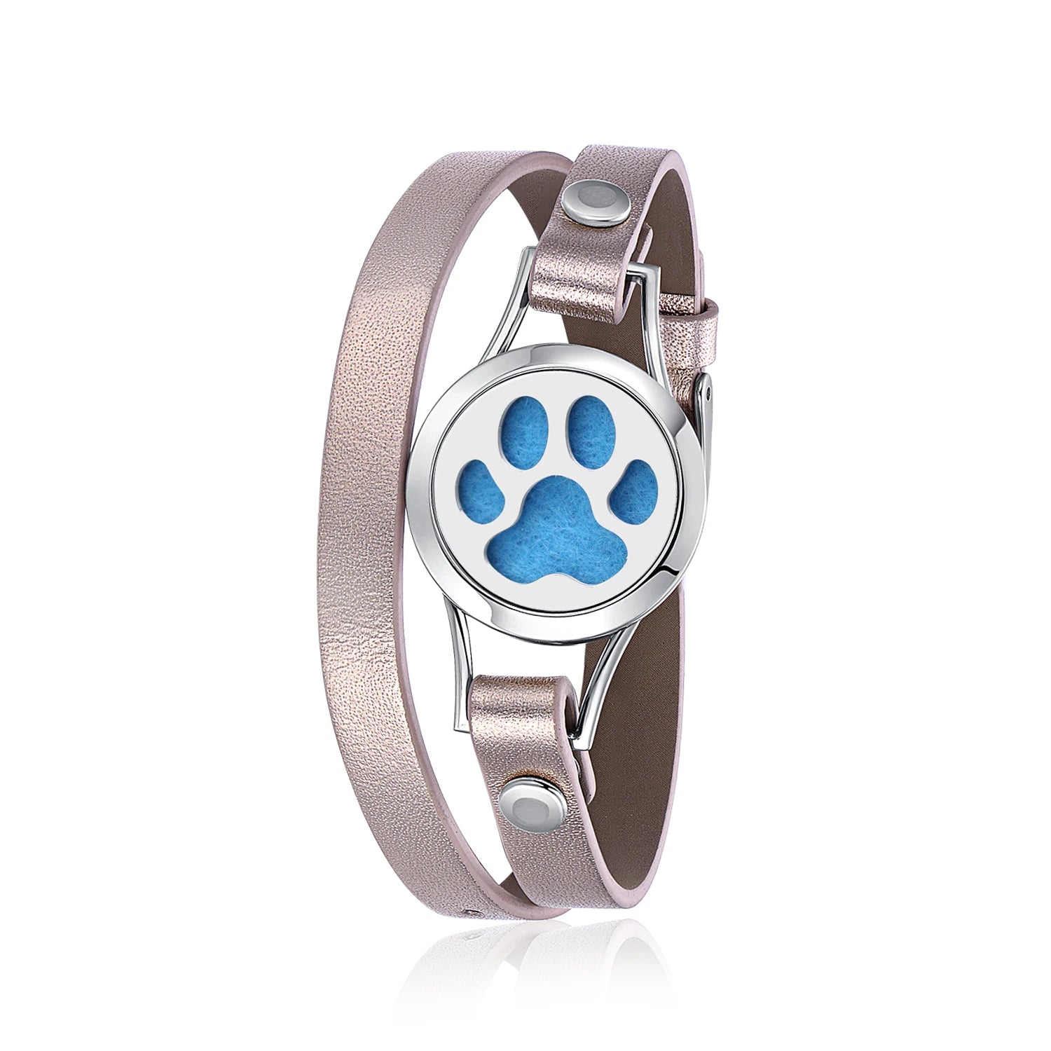 Dainty Stainless Steel Locket Aromatherapy Essential Oil Diffuser Bracelet for Unisex Casual/Sporty & Fashionable