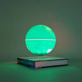 Modern Style Unique Home Decorative Desktop Book Base RGB LED Illuminated World Earth Magnetic Levitation Floating Globe