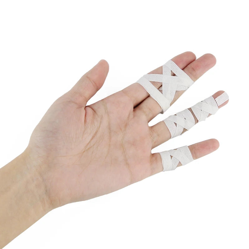 Judo Sports Cotton Strapping Protective Thumb Rock Climbing Jiu-Jitsu BJJ Tape Wraps Support for Sports