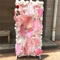 SPR Wedding Solk Rose Artifical Flower Invitations Backdrop Flower Walls Wedding Artificial Bridal Flower Wall for Home Decor