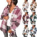 2022 Fall Winter Ladies Long Sleeve Designer Shirts Heavyweight Branded Women Shirt Coat Wholesale Flannel Shirts for Women