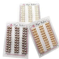 Factory Button Pearl for Jewelry Making R.GEM. High Luster Flatback Button 2-12mm 4A/5A Half Drilled Round Loose Fresh Water