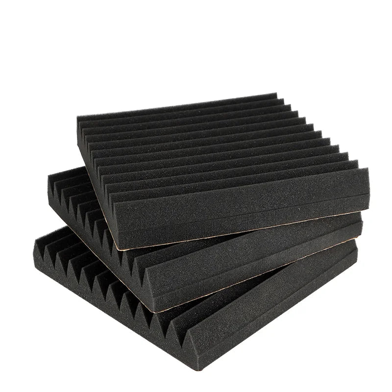 Best-Selling 30cm*30cm Modern Design 3D Self-Adhesive Acoustic Foam Panels Sound-Absorbing Wall Panel for KTV Bedrooms