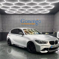 Gonengo Hexagon Detailing Workshop Lights Led for Car Shop Garage Honeycomb Lights Led Work Garage Light Ceiling