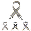 New 38mm Terylene Bling Luxury Customized Making Long Body Shoulder Straps Belt Shoulder Accessories Supplier for  Girl Ladies B