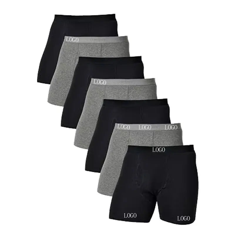 Uxyk-long Leg Shorts Men Underwear Boxer Homme 95% Coton Calzoncillos Y Boxers De Hombre Photos of Men's Boxers