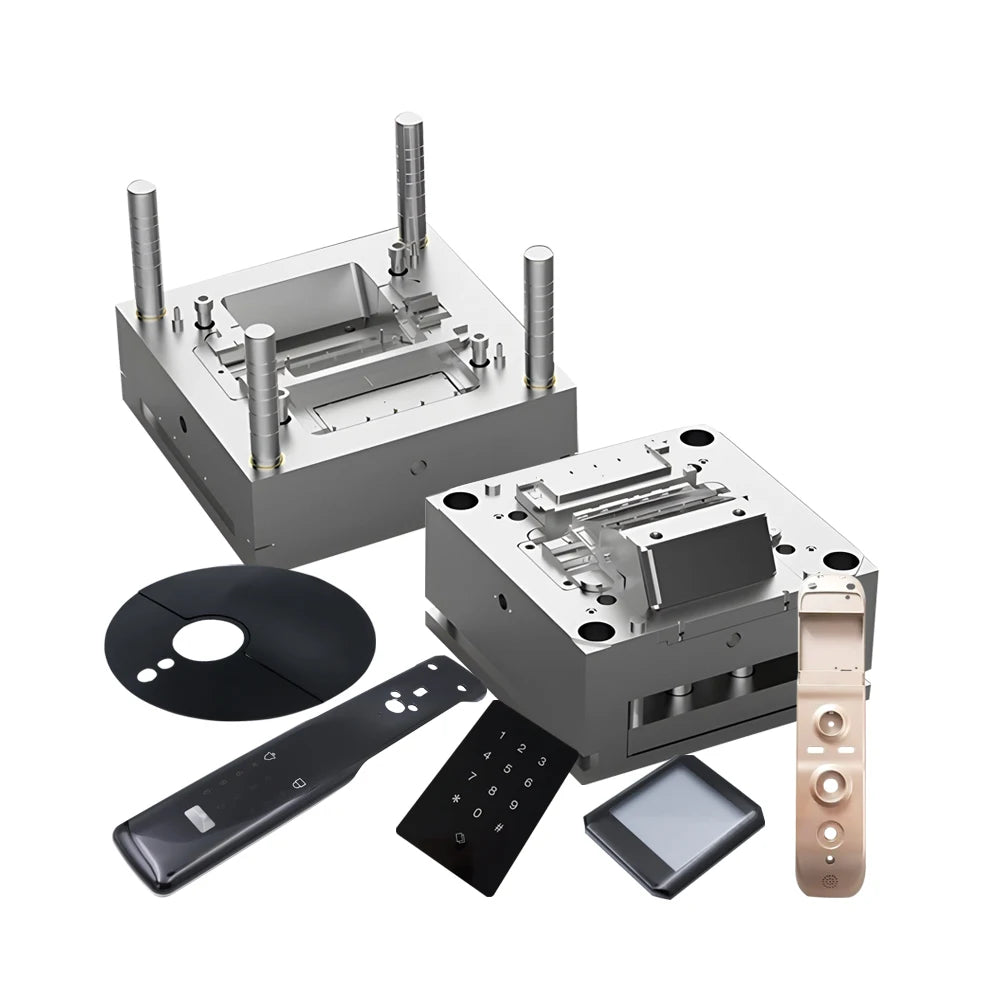 Ulite Smart Doorlock Housing Plastic Components Door Lock Mold