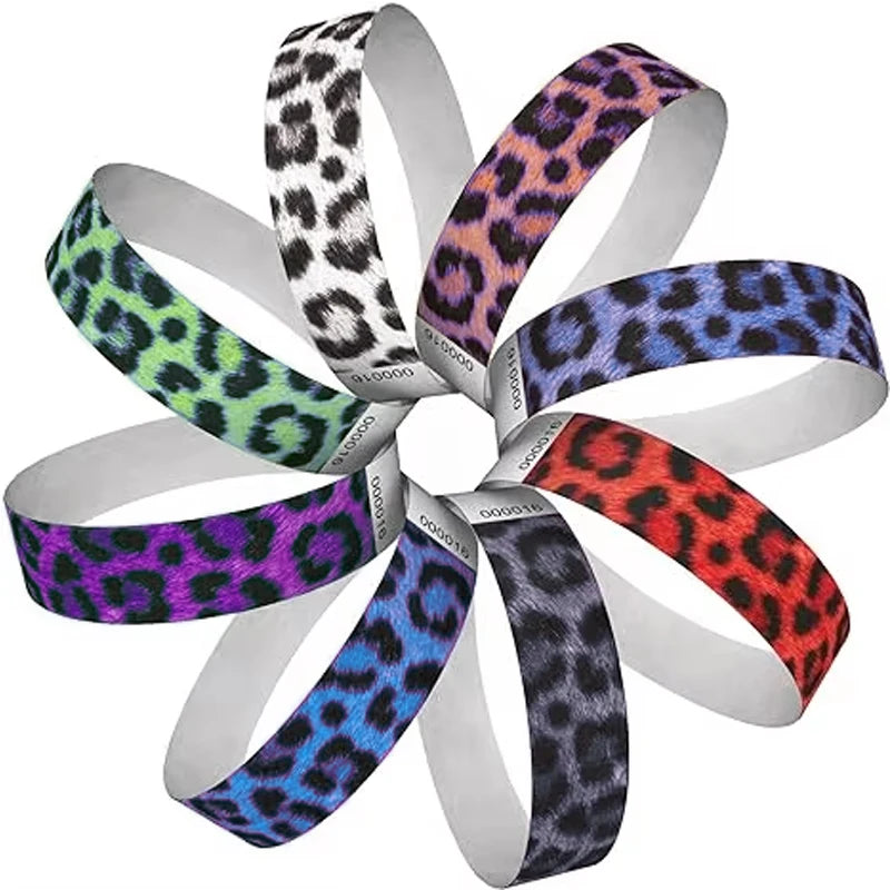 Factory Direct Sell Cheap Events Party Wristband Waterproof Disposable Tyvek Paper Wristband for Events Festival