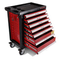 KAFUWELL PK0002T Professional Heavy Duty 7 Drawers Lockable and Rolling Household Maintenance Tool Cabinet