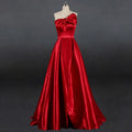 Jancember LSDZ49 Red Plus Size Empire  Waist Evening Dress Gown