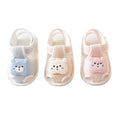 Summer Soft-Soled Baby Walking Shoes Baby Cartoon Design 6-12 Months Non-Slip Breathable Shoes