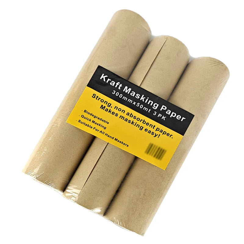 Eco-Friendly 500Kg Masking Paper Kraft Roll Thin Paper & Paperboards for Automotive Painting Car Construction Surface Protection