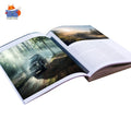 China Printing Factory Custom Supplier Car Magazine Catalog Booklet Perfect Binding Cardboard Varnished Surface Custom Size