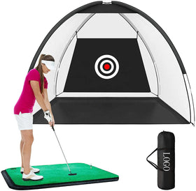 Wholesale 3x3x3m Outdoor Driving Hitting Net Golf Hitting Practice Net Training Net With Target